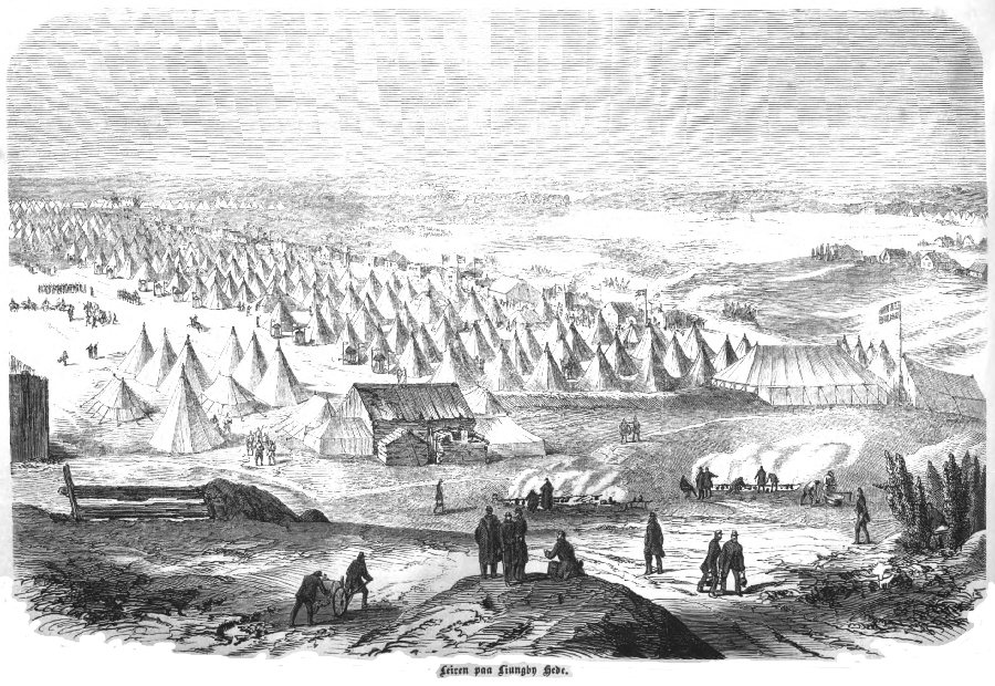 File:Illustreret Tidende 1860 - Lejren på Ljungbyhed.png