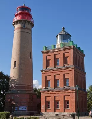 Lighthouses at Cape Arkona on Rügen