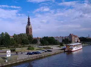 On the Elbląg River (Elbing) On the Elbląg River (Elbing)