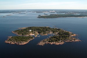 Schären bei Pietarsaari / Jakobstad in Finnland