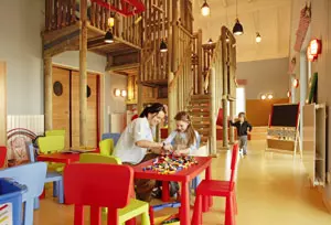 Playroom at DORFHOTEL Boltenhagen (Photo: Dorfhotel)