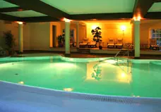 Swimming pool at the Vineta Wellness Hotel