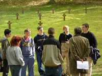 Tracing the past at Golm (Photo: Golm Youth Meeting Centre)