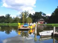 Ferry across the Elbe-Lübeck Canal near Siebeneichen (Photo © TouristService Stecknitz-Region / LOGO Touristik PR)
