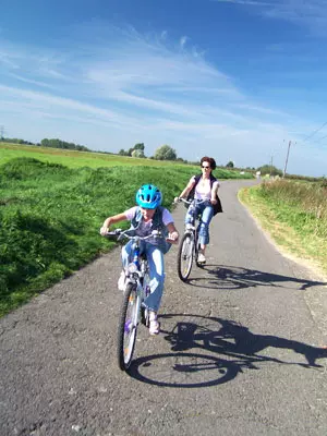 Cycling on the Baltic Sea
