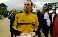 Dieter Baumann at the Walking Day in Lubmin (Photo: Hotel Seebrücke)
