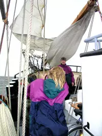 Ready to set sail off Rügen (Photo: Peer Schmidt-Walther)