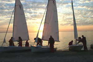 Sailing at Windsport Usedom in Ückeritz